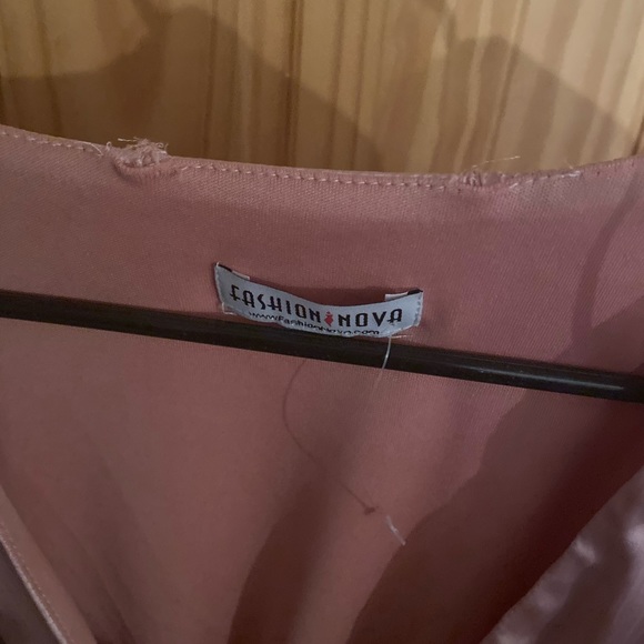 Pink Satin Fashion Nova Romper *NEW* - Picture 5 of 5